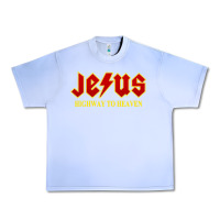 Grape Ice jesus rocks highway to heaven Urban Heavy Tee - linhVisuals