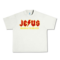 Pistachio jesus rocks highway to heaven Urban Heavy Tee - linhVisuals