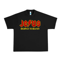 Black jesus rocks highway to heaven Urban Heavy Tee - linhVisuals