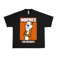 Hobbes For President Urban Heavy Tee | Teevron