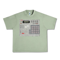 Oil Green akai mpc2000 Urban Heavy Tee - linhVisuals