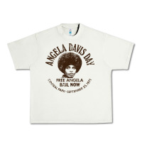 Pistachio angela davis day 70s black rights Urban Heavy Tee - linhVisuals