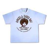 Grape Ice angela davis day 70s black rights Urban Heavy Tee - linhVisuals