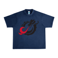 Navy MSUM Dragons, Gear Urban Heavy Tee - linhVisuals