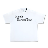 White mark knopfler Urban Heavy Tee - linhVisuals