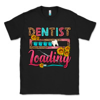 Black Dentist Loading With Coffee Mug Classic Tee - FaDigitalArtStudio