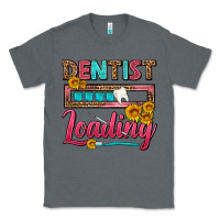 Charcoal Heather Dentist Loading With Coffee Mug Classic Tee - FaDigitalArtStudio
