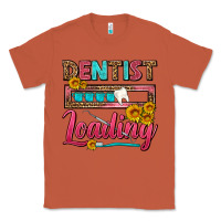 Copper Dentist Loading With Coffee Mug Classic Tee - FaDigitalArtStudio