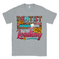 Heather Grey Dentist Loading With Coffee Mug Classic Tee - FaDigitalArtStudio