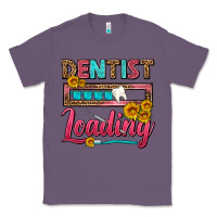 Lavender Dentist Loading With Coffee Mug Classic Tee - FaDigitalArtStudio