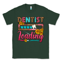 Sports Green Dentist Loading With Coffee Mug Classic Tee - FaDigitalArtStudio