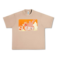 Burro bigfoot t  shirt bigfoot riding motorcycle for biker sasquatch chick t Urban Heavy Tee - linhVisuals