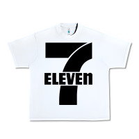 White 7 elevenn Urban Heavy Tee - linhVisuals