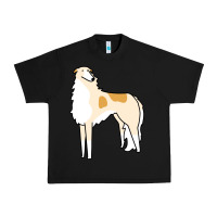 Black borzoi Urban Heavy Tee - linhVisuals