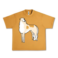 Peanut Butter borzoi Urban Heavy Tee - linhVisuals