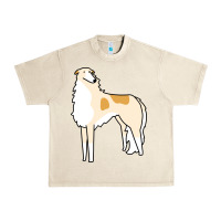 Sandshell borzoi Urban Heavy Tee - linhVisuals
