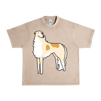French Oak borzoi Urban Heavy Tee - linhVisuals