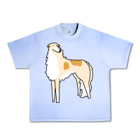 Grape Ice borzoi Urban Heavy Tee - linhVisuals