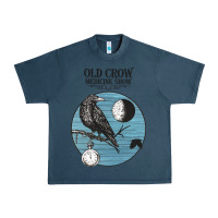Midnight Navy old crow medicine show Urban Heavy Tee - linhVisuals