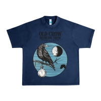 Navy old crow medicine show Urban Heavy Tee - linhVisuals