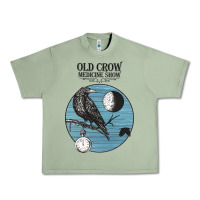 Oil Green old crow medicine show Urban Heavy Tee - linhVisuals