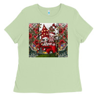 Matcha merry Christmas Ladies Tee - CowhideDigitalArt