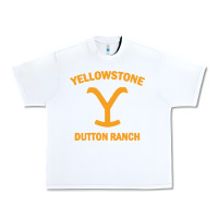 White dutton ranch Urban Heavy Tee - linhVisuals