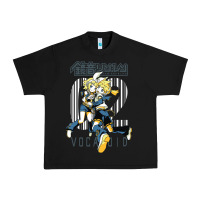 Black kagamine rin len Urban Heavy Tee - linhVisuals