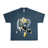 Midnight Navy kagamine rin len Urban Heavy Tee - linhVisuals