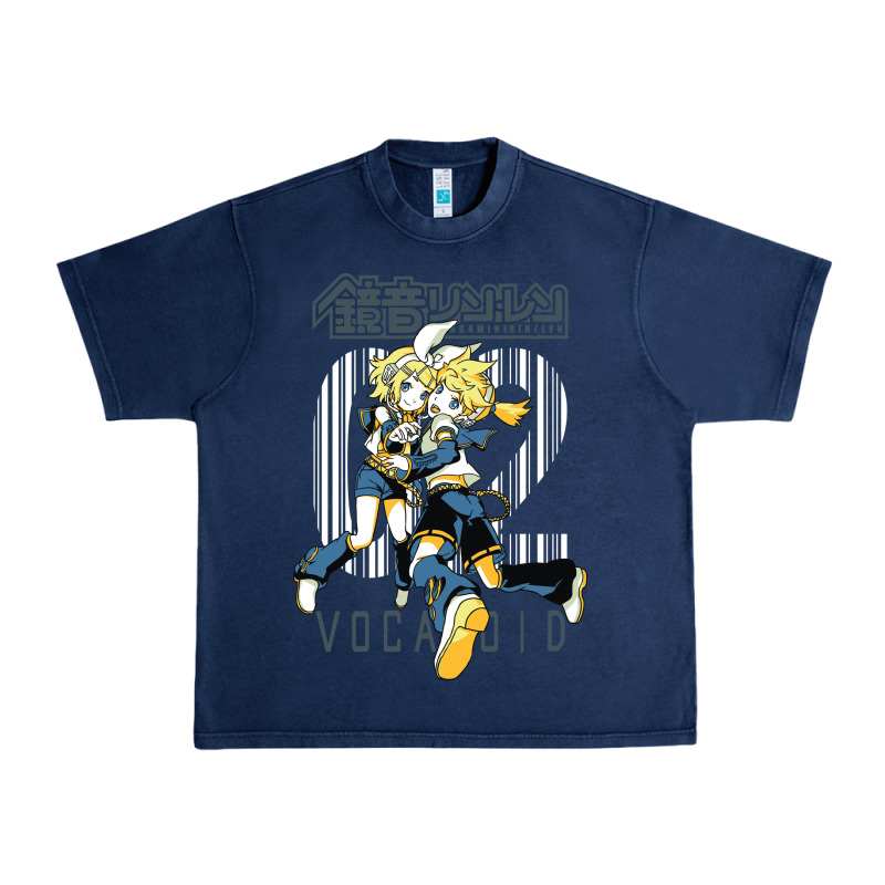 Kagamine Rin Len Urban Heavy Tee by linhVisuals | Teevron