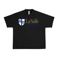 Black la salle college high school Urban Heavy Tee - linhVisuals