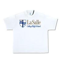 White la salle college high school Urban Heavy Tee - linhVisuals