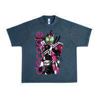 Midnight Navy kamen rider decade Urban Heavy Tee - linhVisuals