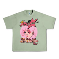 Oil Green jem outrageous tour 1987 2 Urban Heavy Tee - linhVisuals