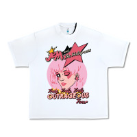 White jem outrageous tour 1987 2 Urban Heavy Tee - linhVisuals