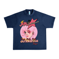 Navy jem outrageous tour 1987 2 Urban Heavy Tee - linhVisuals
