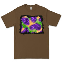Cacao halloween spooky bat background Premium Tee - BundleAndBundleShop