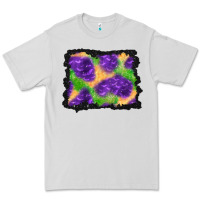 Dove Grey halloween spooky bat background Premium Tee - BundleAndBundleShop