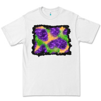 White halloween spooky bat background Premium Tee - BundleAndBundleShop