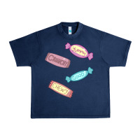 Navy candy pieces Urban Heavy Tee - linhVisuals