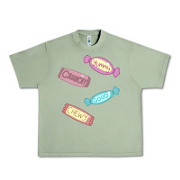 Oil Green candy pieces Urban Heavy Tee - linhVisuals