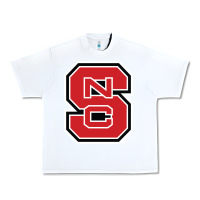 White north carolina state Urban Heavy Tee - linhVisuals