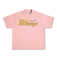 Salmon #bitburger Urban Heavy Tee - linhVisuals