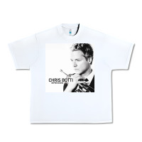White Chris Botti Urban Heavy Tee - linhVisuals