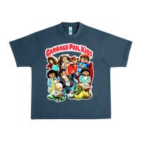 Midnight Navy garbage pail kids Urban Heavy Tee - linhVisuals