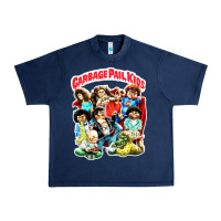 Navy garbage pail kids Urban Heavy Tee - linhVisuals