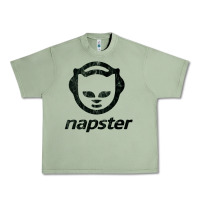 Oil Green napster    napster Urban Heavy Tee - linhVisuals