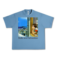 Pebble Blue belle and sebastian 90s style fanart design Urban Heavy Tee - linhVisuals