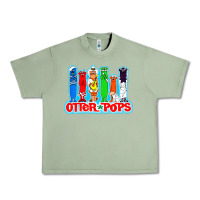 Oil Green otter pops anime character Urban Heavy Tee - linhVisuals