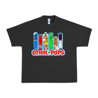 Pigment Black otter pops anime character Urban Heavy Tee - linhVisuals